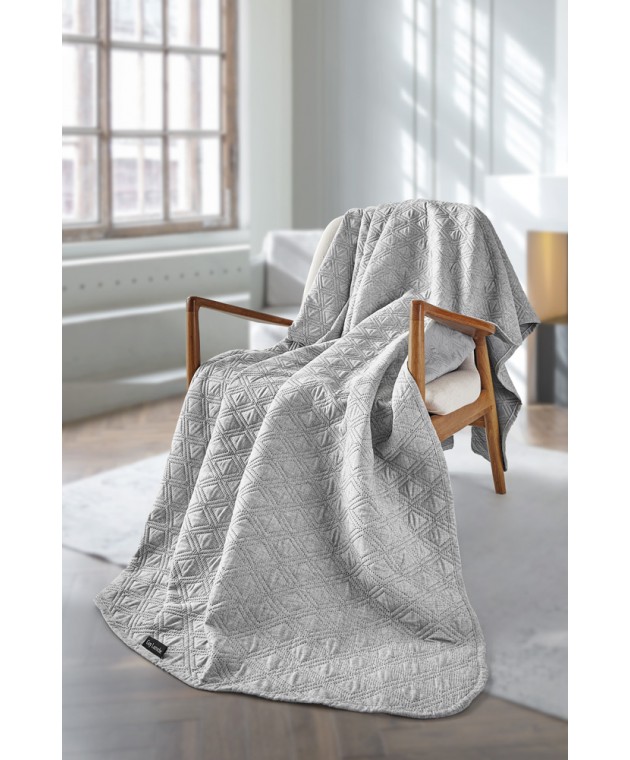 Σετ 2τμχ Κουβερλί Tempest Grey 250x240 Κουβερλί King Size