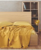COEN 28  ΚΟΥΒΕΡΤΑ ΥΠΕΡΔΙΠΛΗ ΒΑΜΒΑΚΕΡΗ  WAFFLE 230X240 Κουβέρτες Πικέ Υπέρδιπλες