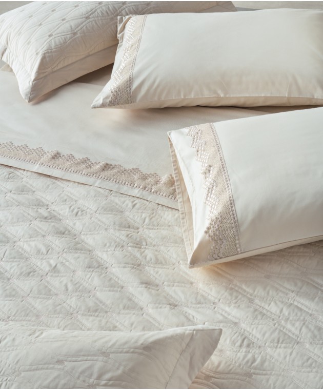 CORALINE ΚΟΥΒΕΡΤΟΡΙΟ ΥΠΕΡΔΙΠΛΟ ΣΕΤ 3 ΤΕΜ 230Χ250 Νυφικό Κουβερλί