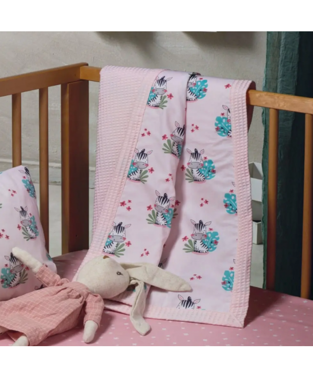 ZIGBY ΚΟΥΒΕΡΤΑ.ΑΓΚΑΛΙΑΣ ΔΙΠΛΗΣ ΟΨΗΣ 65Χ100 Αγκαλιάς-Λίκνου