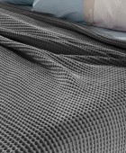 Κουβέρτα Eternity Anthracite 160x240 Κουβέρτες Πικέ Μονές