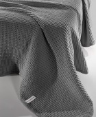 Κουβέρτα Eternity Anthracite 160x240 Κουβέρτες Πικέ Μονές