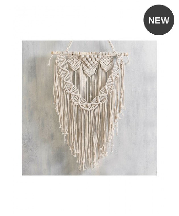  Διακοσμητικό Τοίχου Μακραμέ (50x50) Amarosa, Rythmos Home Διακοσμητικά Τοίχου