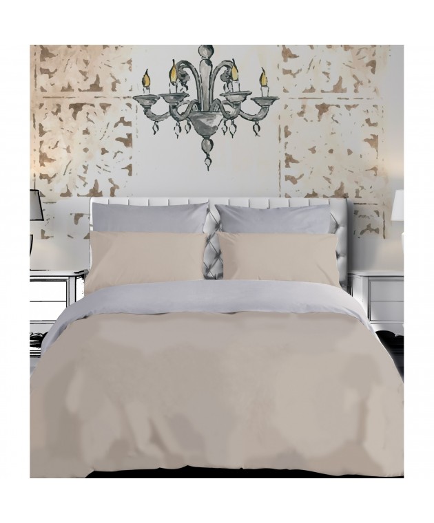 ΣΕΤ ΜΑΞ/ΚΕΣ 2*50Χ70 NOTE2 GREY 144TC 100%COTTON Μαξιλαροθήκες Μονόχρωμες