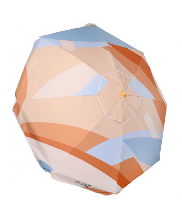 ESTIA ΟΜΠΡΕΛΑ ΘΑΛΑΣΣΗΣ SUMMER DAZE ΜΕ ΠΡΟΣΤΑΣΙΑ UPF 50+ ΑΛΟΥΜΙΝΙΟΥ 2m Ομπρέλες 