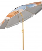 ESTIA ΟΜΠΡΕΛΑ ΘΑΛΑΣΣΗΣ SUMMER DAZE ΜΕ ΠΡΟΣΤΑΣΙΑ UPF 50+ ΑΛΟΥΜΙΝΙΟΥ 2m Ομπρέλες 