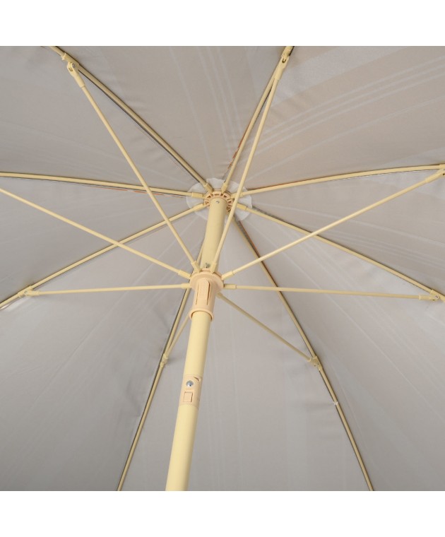 ESTIA ΟΜΠΡΕΛΑ ΘΑΛΑΣΣΗΣ SUNSCAPE MIRAGE ΜΕ ΠΡΟΣΤΑΣΙΑ UPF 50+ ΜΕΤΑΛΛΙΚΗ 2m Ομπρέλες 