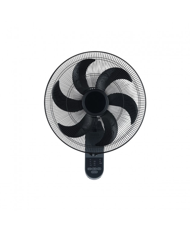  ΑΝΕΜΙΣΤΗΡΑΣ ΕΠΙΤΟΙΧΙΟΣ BOW 45cm 75w ΜΑΥΡΟΣ ΜΕ ΜΕ ΤΗΛΕΧΕΙΡΙΣΤΗΡΙΟ 06-21177 Οροφής