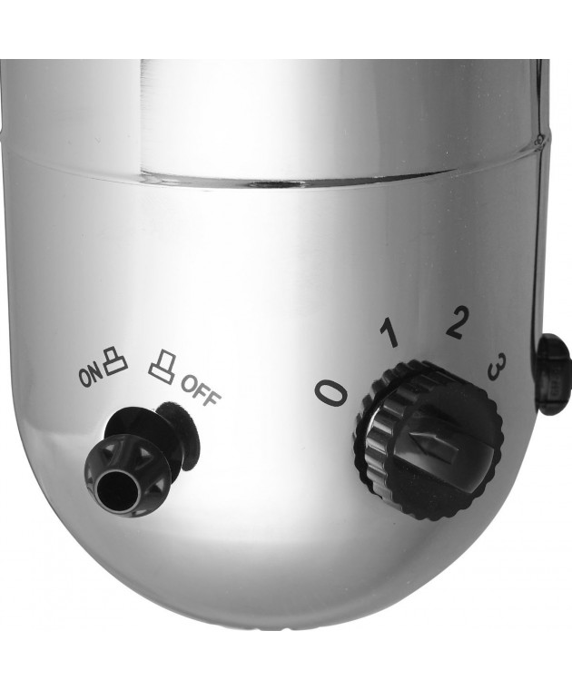 ESTIA ΑΝΕΜΙΣΤΗΡΑΣ ΕΠΙΤΡΑΠΕΖΙΟΣ RETROFLOW 30cm 40w ΜΕΤΑΛΛΙΚΟΣ ΑΣΗΜΙ Επιτραπέζιοι