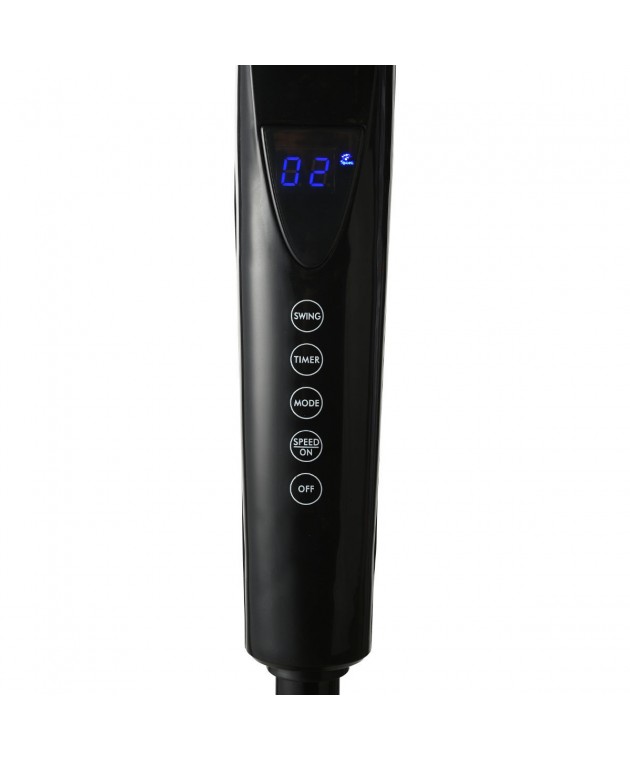 ESTIA ΑΝΕΜΙΣΤΗΡΑΣ ΣΤΑΝΤ ΕΠΙΔΑΠΕΔΙΟΣ ABEL 40cm 60w ΜΕ LED ΟΘΟΝΗ ΑΦΗΣ & ΤΗΛΕΧΕΙΡΙΣΤΗΡΙΟ Επιδαπέδιοι