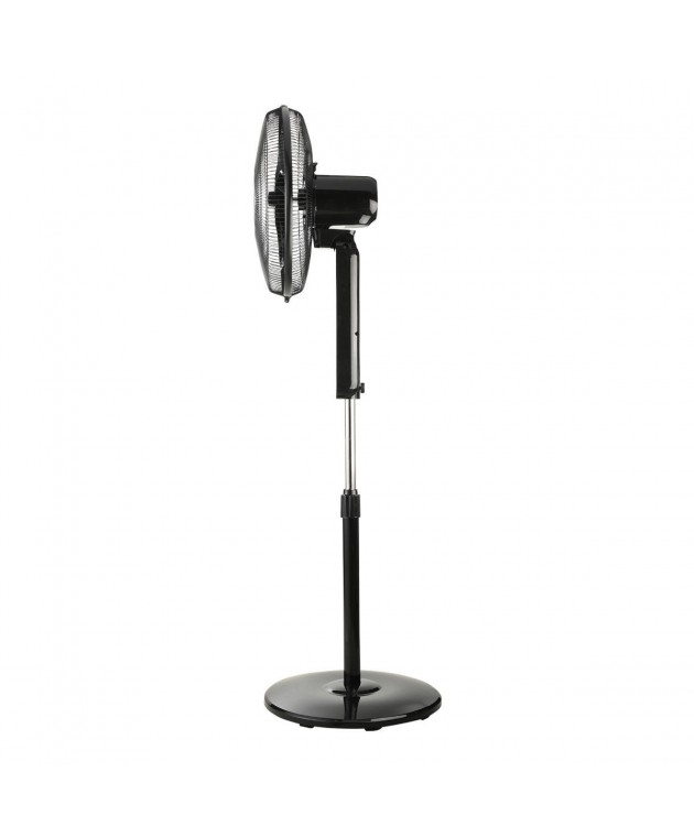ESTIA ΑΝΕΜΙΣΤΗΡΑΣ ΣΤΑΝΤ ΕΠΙΔΑΠΕΔΙΟΣ BOW 40cm 60w ΜΑΥΡΟΣ ΜΕ ΤΗΛΕΧΕΙΡΙΣΤΗΡΙΟ Επιδαπέδιοι