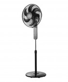 ESTIA ΑΝΕΜΙΣΤΗΡΑΣ ΣΤΑΝΤ ΕΠΙΔΑΠΕΔΙΟΣ BOW 40cm 60w ΜΑΥΡΟΣ ΜΕ ΤΗΛΕΧΕΙΡΙΣΤΗΡΙΟ Επιδαπέδιοι