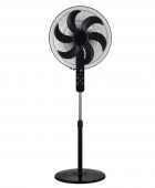 ESTIA ΑΝΕΜΙΣΤΗΡΑΣ ΣΤΑΝΤ ΕΠΙΔΑΠΕΔΙΟΣ BOW 45cm 75w ΜΑΥΡΟΣ ΜΕ ΤΗΛΕΧΕΙΡΙΣΤΗΡΙΟ Επιδαπέδιοι