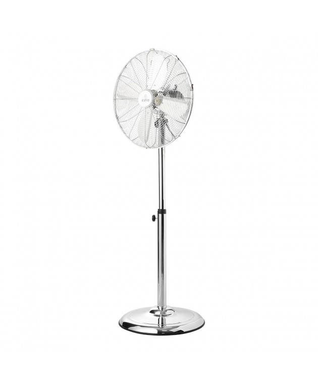 ESTIA ΑΝΕΜΙΣΤΗΡΑΣ ΣΤΑΝΤ ΕΠΙΔΑΠΕΔΙΟΣ RETROFLOW 40cm 50w ΜΕΤΑΛΛΙΚΟΣ ΑΣΗΜΙ Επιδαπέδιοι