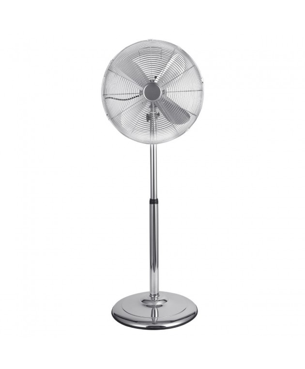 ESTIA ΑΝΕΜΙΣΤΗΡΑΣ ΣΤΑΝΤ ΕΠΙΔΑΠΕΔΙΟΣ RETROFLOW 40cm 50w ΜΕΤΑΛΛΙΚΟΣ ΑΣΗΜΙ Επιδαπέδιοι