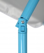 ESTIA ΟΜΠΡΕΛΑ ΘΑΛΑΣΣΗΣ TRANQUIL TIDES ΜΕ ΠΡΟΣΤΑΣΙΑ UPF 50+ ΜΕΤΑΛΛΙΚΗ 2m Ομπρέλες 