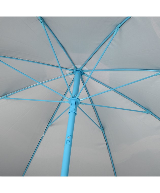 ESTIA ΟΜΠΡΕΛΑ ΘΑΛΑΣΣΗΣ TRANQUIL TIDES ΜΕ ΠΡΟΣΤΑΣΙΑ UPF 50+ ΜΕΤΑΛΛΙΚΗ 2m Ομπρέλες 