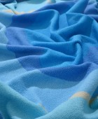 ESTIA ΠΕΤΣΕΤΑ ΘΑΛΑΣΣΗΣ SERENE SHORES MICROFIBER ΣΤΡΟΓΓΥΛΗ 150cm Πετσέτες Θαλάσσης Ενηλίκων