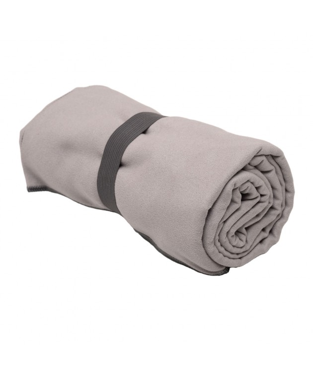 Πετσέτα Microfiber Μονόχρωμη 50x90 Γκρι Πετσέτες Γυμναστηρίου
