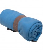 Πετσέτα Microfiber Μονόχρωμη 50x90 Σιέλ Πετσέτες Γυμναστηρίου