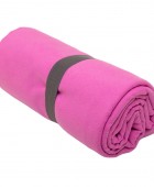 Πετσέτα Microfiber Μονόχρωμη 50x90 Λιλά Πετσέτες Γυμναστηρίου