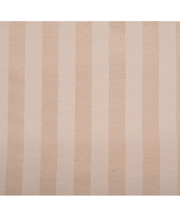 Σετ Σεντόνια Μονά Με Λάστιχο 100x200+25 Polycotton Σατέν ριγέ 850 Μπεζ Μονά