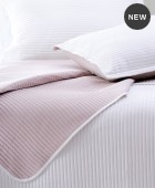 Σετ κουβερλί μονό (160Χ240) JAZZ 1 ECRU-PUDRA, RYTHMOS HOME Κουβερλί Μονά