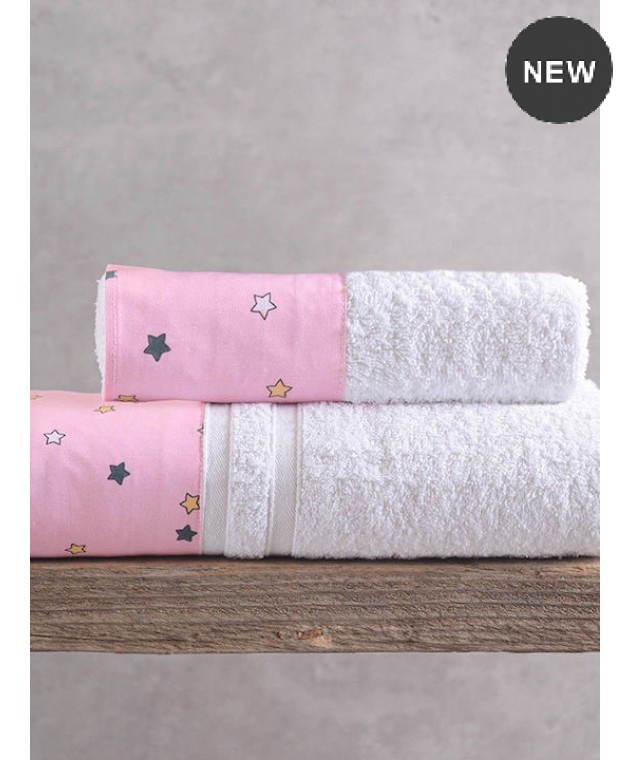 Σετ πετσέτες παιδικές 2 τεμ. BLAZE PINK, RYTHMOS HOME Πετσέτες Παιδικές