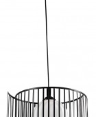 PDC 6086 BK 1/Φ ΜΕΤΑΛΛΙΚΕΣ ΜΑΥΡΕΣ ΒΕΡΓΕΣ & ΟΠΑΛΙΝΑ ΓΥΑΛΙ 1ΧΕ27 ΦΩΤΙΣΤΙΚΑ ΟΡΟΦΗΣ