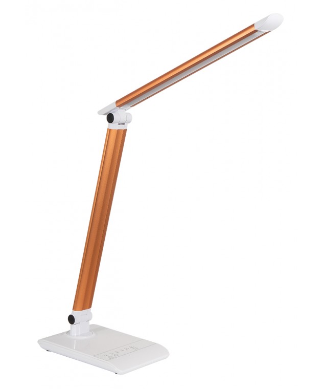 TLC 004 CO ΠΟΡΤ. ΓΡΑΦΕΙΟΥ LED ΜΑΚΡ/ΝΟ ΧΑΛΚΟΣ USB-TOUCH Φωτιστικά Γραφείου