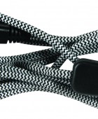 SPC 134 BK/WH ΚΑΛΩΔΙΟ ΜΕ ΔΙΑΚΟΠΤΗ ΠΟΡΤΑΤΙΦ (ΦΙΣ-ΠΟΥΑΡ) ΥΦΑΣΜΑΤΙΝΟ