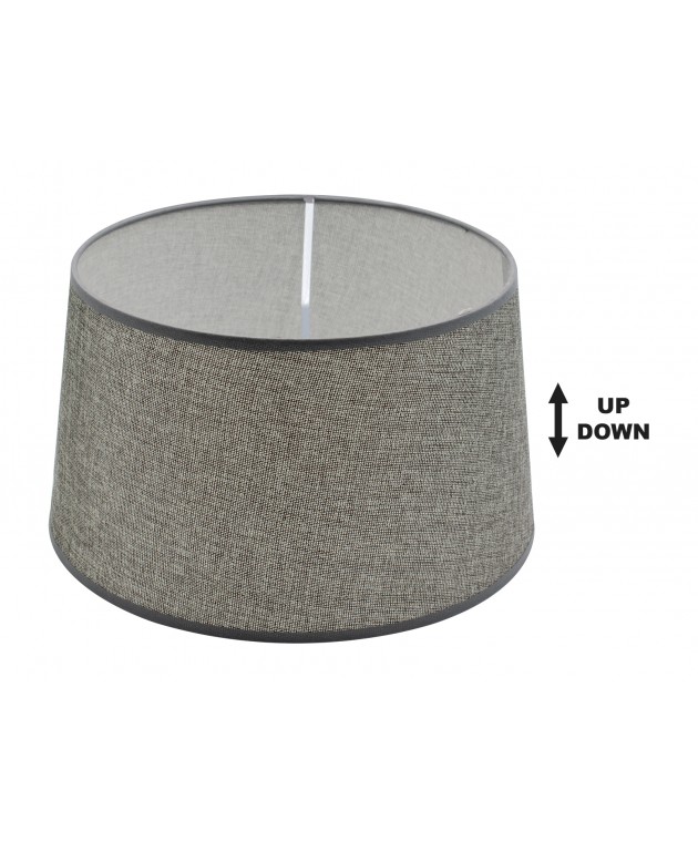 SPC 40 GY (d40-34-H26) ΚΑΠΕΛΟ ΓΚΡΙ ΥΦΑΣΜΑ UP/DOWN ΚΑΠΕΛΑ ΦΩΤΙΣΤΙΚΩΝ