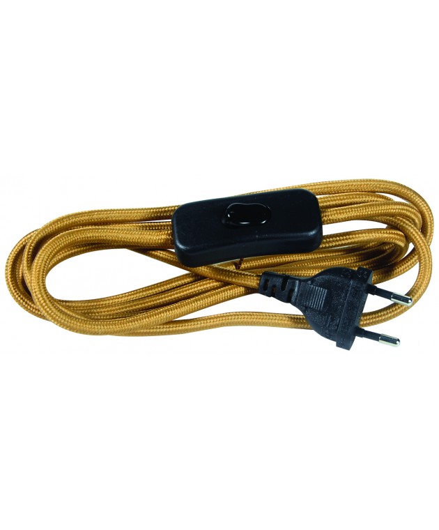 SPC 134 BW ΚΑΛΩΔΙΟ ΜΕ ΔΙΑΚΟΠΤΗ ΠΟΡΤΑΤΙΦ (ΦΙΣ-ΠΟΥΑΡ) ΥΦΑΣΜΑΤΙΝΟ