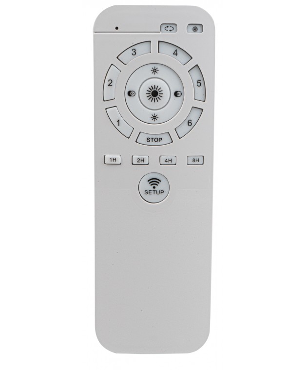 CFC 9502 WΗ ΑΝΕΜΙΣΤΗΡΑΣ ΟΒΑΛ+ ΚΥΚΛΟΣ ΟΡΟΦΗΣ ΜΕ LED ΦΩΤΙΣΜΟ 3COLORS+ CONTROL Οροφής