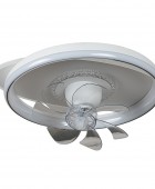 CFC 9502 WΗ ΑΝΕΜΙΣΤΗΡΑΣ ΟΒΑΛ+ ΚΥΚΛΟΣ ΟΡΟΦΗΣ ΜΕ LED ΦΩΤΙΣΜΟ 3COLORS+ CONTROL Οροφής