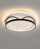 CCC 711 LED ΟΡΟΦΗΣ ΚΥΚΛΙΚΟ ΜΑΥΡΟ-ΑΣΠΡΟ ΦΩΤΙΣΤΙΚΑ ΟΡΟΦΗΣ
