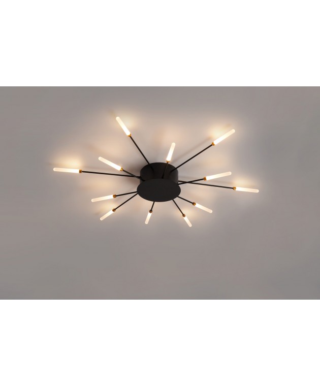 CCC 709-12 LED ΟΡΟΦΗΣ ΜΑΥΡΟ ΑΚΤΙΝΕΣ ΦΩΤΙΣΤΙΚΑ ΟΡΟΦΗΣ