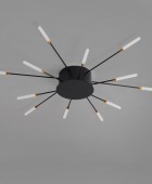 CCC 709-12 LED ΟΡΟΦΗΣ ΜΑΥΡΟ ΑΚΤΙΝΕΣ ΦΩΤΙΣΤΙΚΑ ΟΡΟΦΗΣ