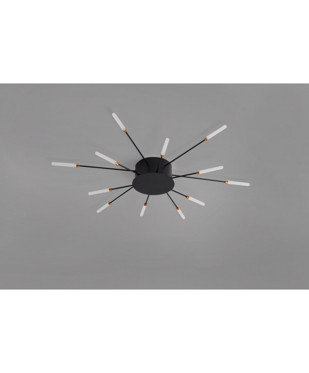 CCC 709-12 LED ΟΡΟΦΗΣ ΜΑΥΡΟ ΑΚΤΙΝΕΣ ΦΩΤΙΣΤΙΚΑ ΟΡΟΦΗΣ