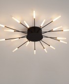 CCC 709-18 LED ΟΡΟΦΗΣ ΜΑΥΡΟ ΑΚΤΙΝΕΣ ΦΩΤΙΣΤΙΚΑ ΟΡΟΦΗΣ