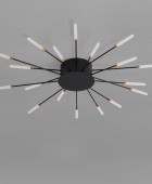 CCC 709-18 LED ΟΡΟΦΗΣ ΜΑΥΡΟ ΑΚΤΙΝΕΣ ΦΩΤΙΣΤΙΚΑ ΟΡΟΦΗΣ