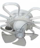 CFC 9506 WΗ ΑΝΕΜΙΣΤΗΡΑΣ ΟΡΟΦΗΣ ΜΑΡΓΑΡΙΤΑ ΜΕ LED ΦΩΤΙΣΜΟ+CONTROL Οροφής