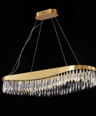 PDC 708-80 LED ΠΟΛΥΕΛΑΙΟΣ ΧΡΥΣΟΣ ΟΒΑΛ ΜΕ ΚΡΥΣΤΑΛΛΑ ΦΩΤΙΣΤΙΚΑ ΟΡΟΦΗΣ