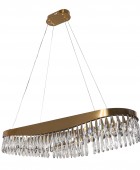 PDC 708-80 LED ΠΟΛΥΕΛΑΙΟΣ ΧΡΥΣΟΣ ΟΒΑΛ ΜΕ ΚΡΥΣΤΑΛΛΑ ΦΩΤΙΣΤΙΚΑ ΟΡΟΦΗΣ