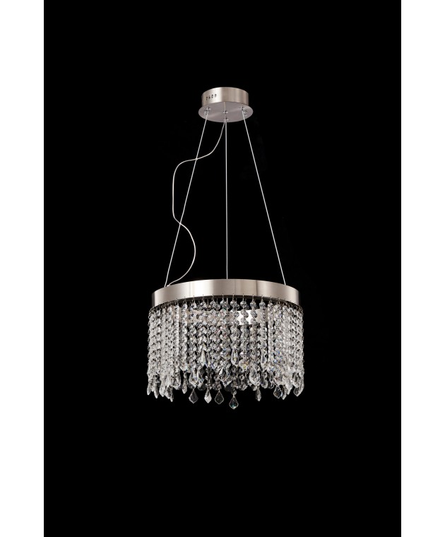 PDC 702-40 MCR ΠΟΛΥΕΛΑΙΟΣ LED ΝΙΚΕΛ ΜΑΤ ΜΕ ΑΝΙΣΟΠΕΔΑ ΚΡΥΣΤΑΛΑ ΛΕΠΤΑ ΦΩΤΙΣΤΙΚΑ ΟΡΟΦΗΣ