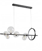 PDC 2049-7  ΡΑΓΑ ΜΑΥΡΗ ΜΕ LED KAI G9 ΓΛΟΜΠΟΥΣ ΔΙΑΦΑΝΟΥΣ ΦΩΤΙΣΤΙΚΑ ΟΡΟΦΗΣ
