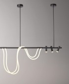 PDC 704 BK ΡΑΓΑ LED ΜΕ 3 ΣΠΟΤ &  ΑΝΙΣΟΠΕΔΗ ΤΑΙΝΙΑ ΦΩΤΙΣΤΙΚΑ ΟΡΟΦΗΣ