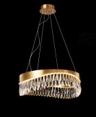 PDC 708-60 ΚΡΕΜΑΣΤΟ  LED ΣΑΝ  ΚΥΜΑ ΜΕ ΚΡΥΣΤΑΛΛΑ ΦΩΤΙΣΤΙΚΑ ΟΡΟΦΗΣ