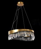 PDC 708-60 ΚΡΕΜΑΣΤΟ  LED ΣΑΝ  ΚΥΜΑ ΜΕ ΚΡΥΣΤΑΛΛΑ ΦΩΤΙΣΤΙΚΑ ΟΡΟΦΗΣ