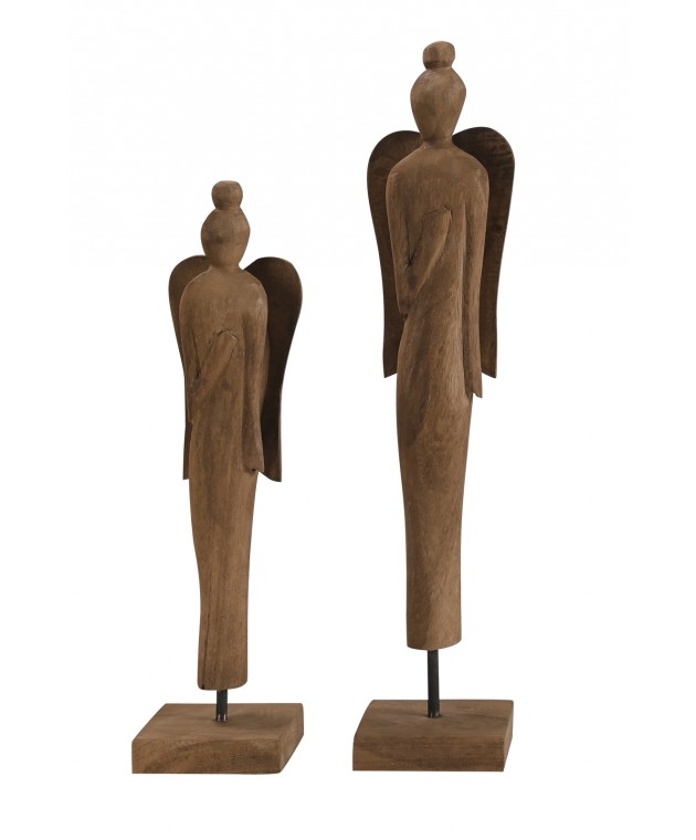 DEI - 13 ΞΥΛΙΝΗ ΦΙΓΟΥΡΑ ΑΓΓΕΛΟΣ 40ΕΚ Πρόσωπα - Φιγούρες